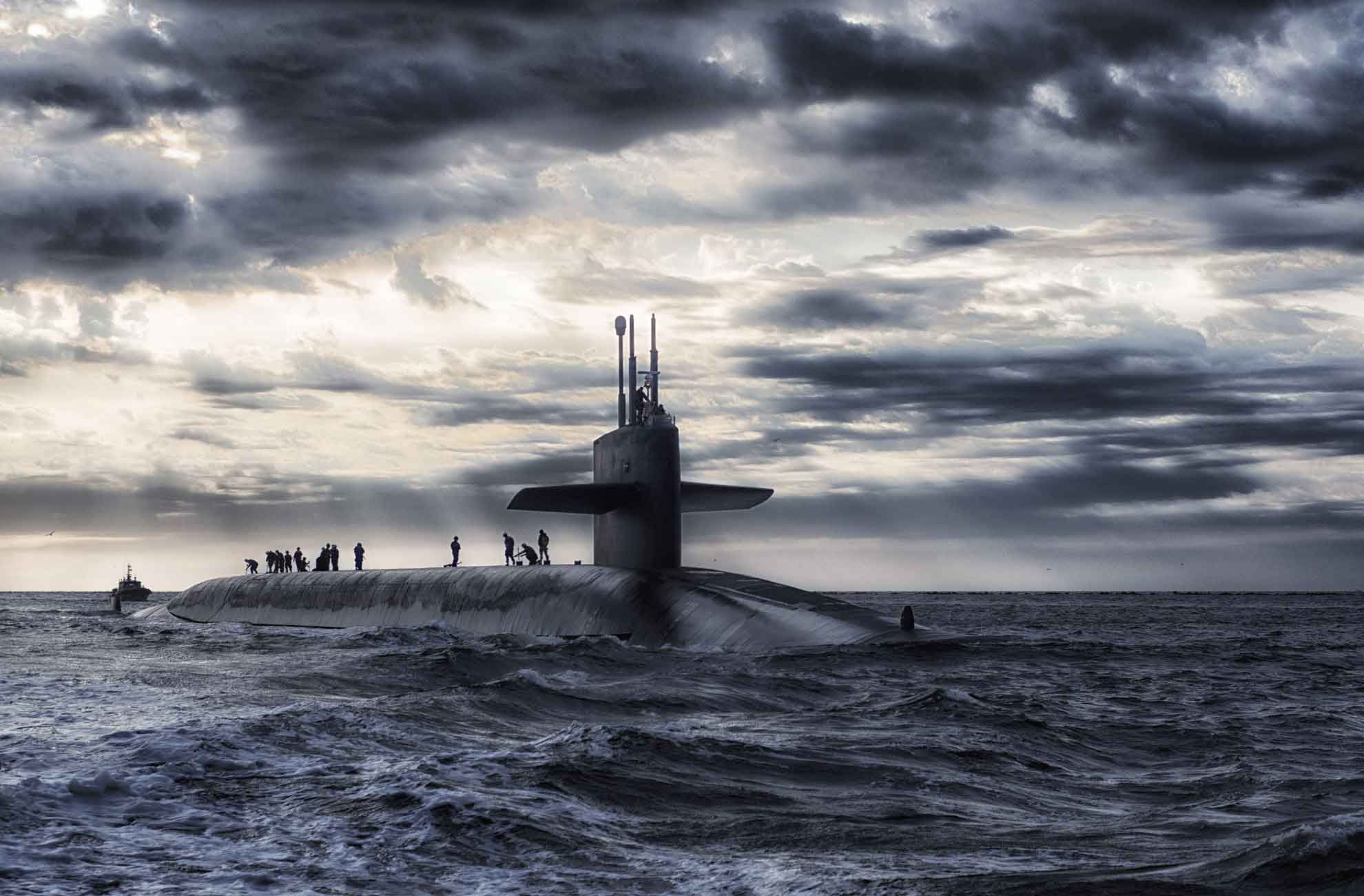 Submarine Serving in the oceons of the world.